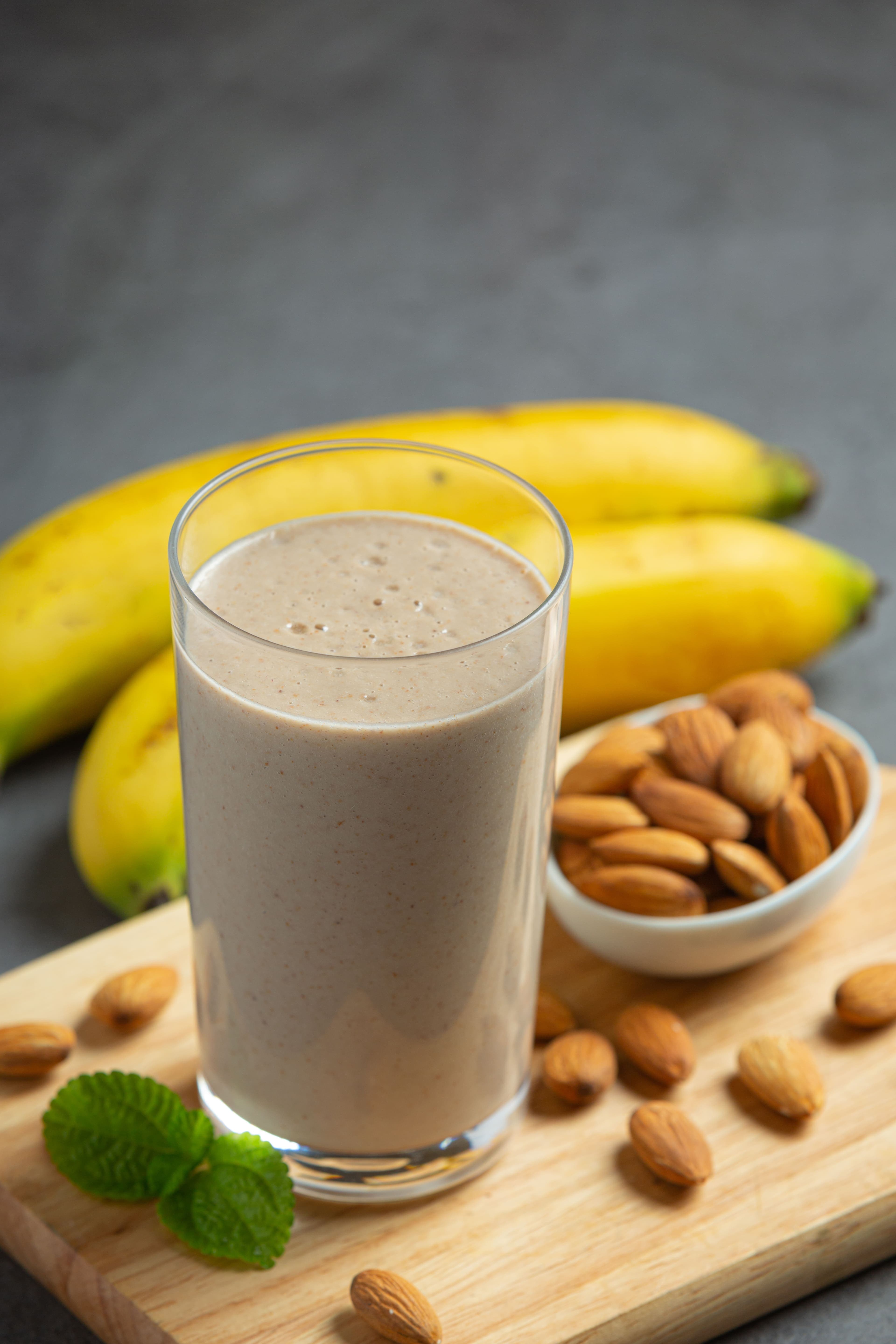 Smoothie alla banana e burro di arachidi